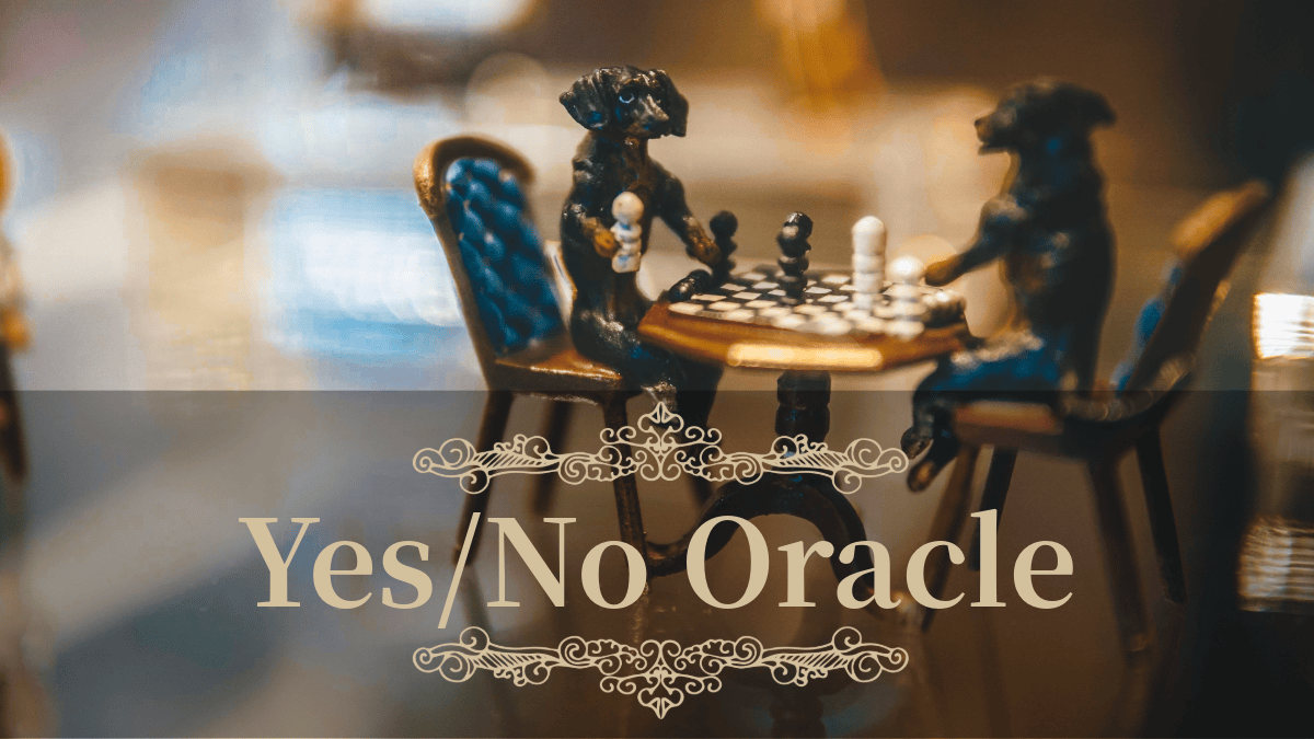 Yes/No oracle4